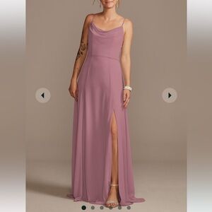Davids Bridal Quartz Bridesmaid Dress